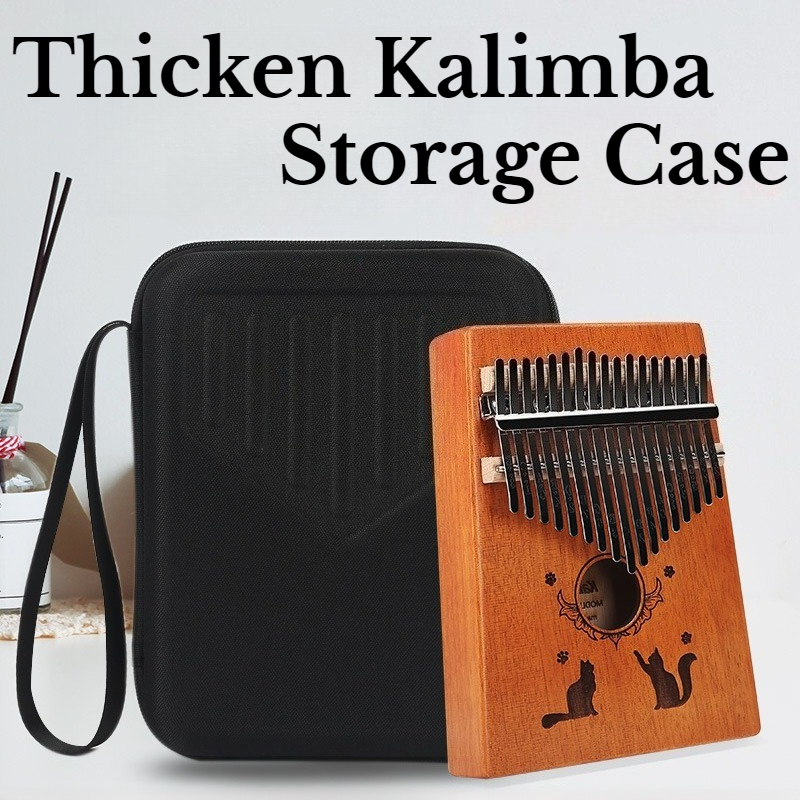 A Musical Instrument With Keys - Custodia Kalimba addensata a 17 tasti