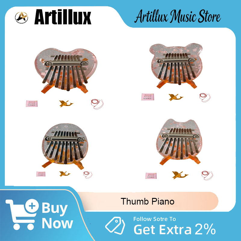 A Musical Instrument With Keys - Artillux Thumb Piano Nuovo di Zecca