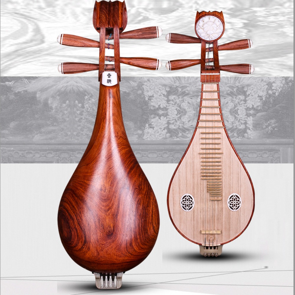 Musical Instrument With A - Beijing Xinghai 8414-A Liuqin in palissandro,