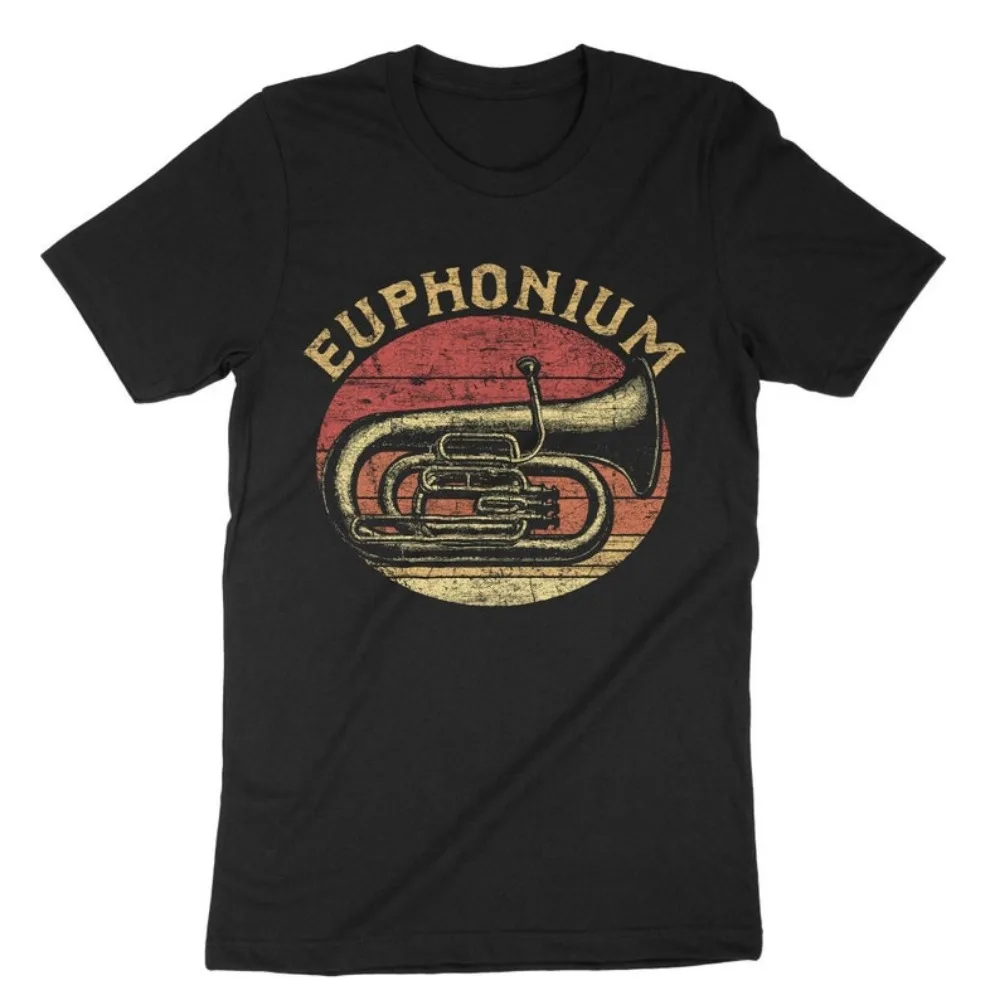 Musical Instrument Euphonium - Divertente Euphonium Vintage Tshirt da uomo