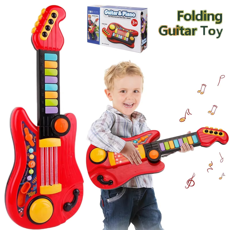Musical Instrument Harmonium - 2 in 1 chitarra elettrica per