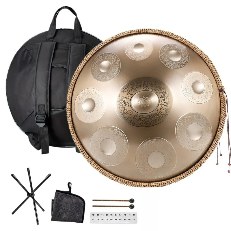 A Musical Instrument With Keys - 18 pollici in acciaio inossidabile HandPan