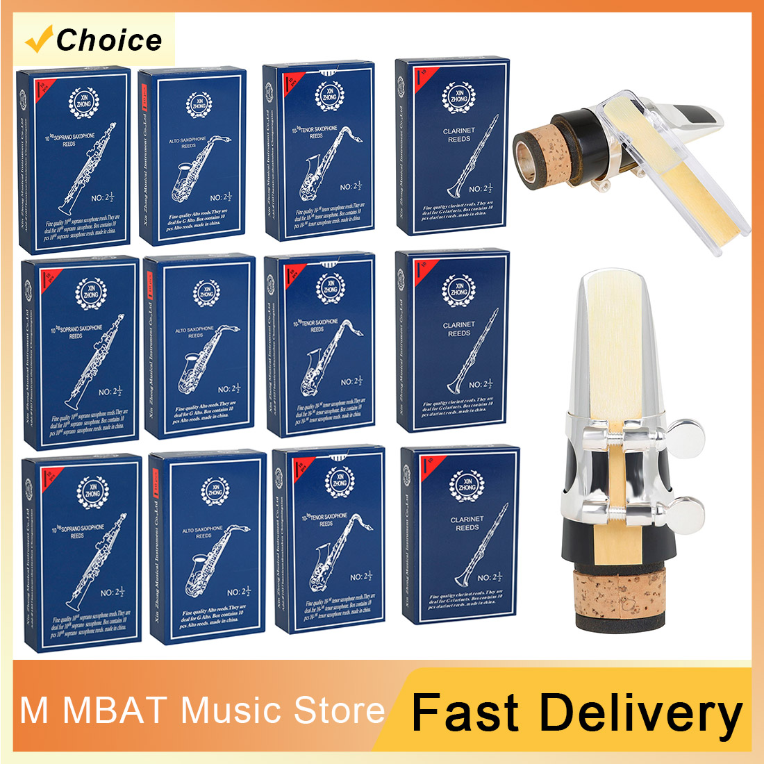 Musical Instrument Euphonium - 10/20Set 2.5 Soprano/Alto/Tenore/Clarinetto B Piatto Sassofono