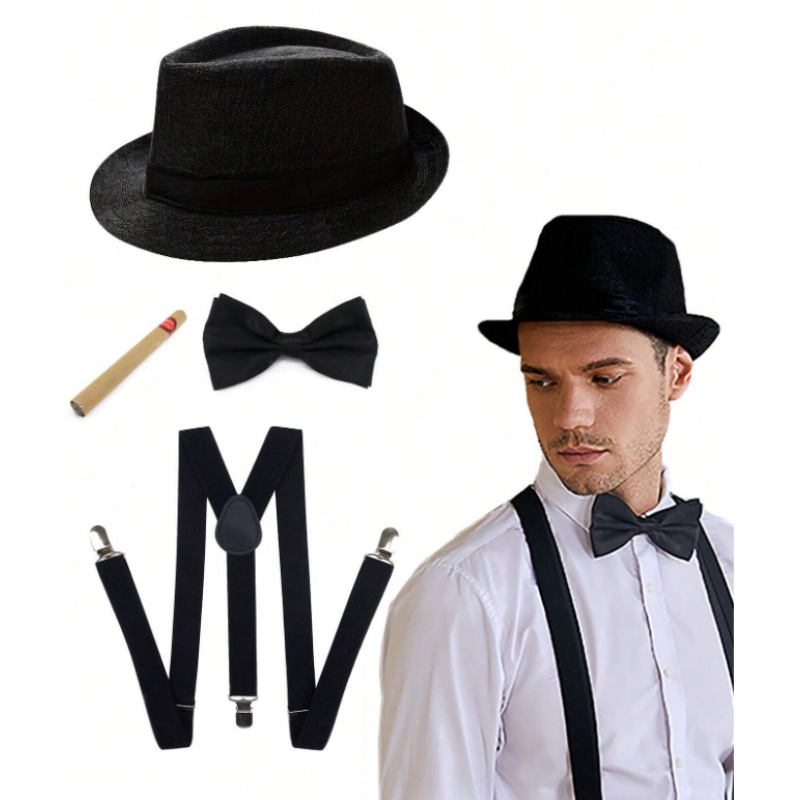 Musical Instrument Jazz - Set Costume da Gangster Anni '20