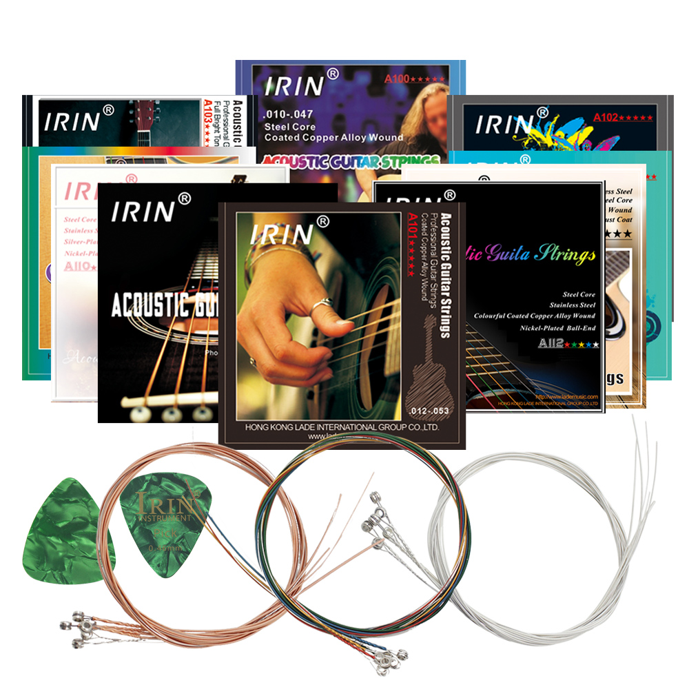 Musical Instrument With Strings - Corde per chitarra acustica IRIN con