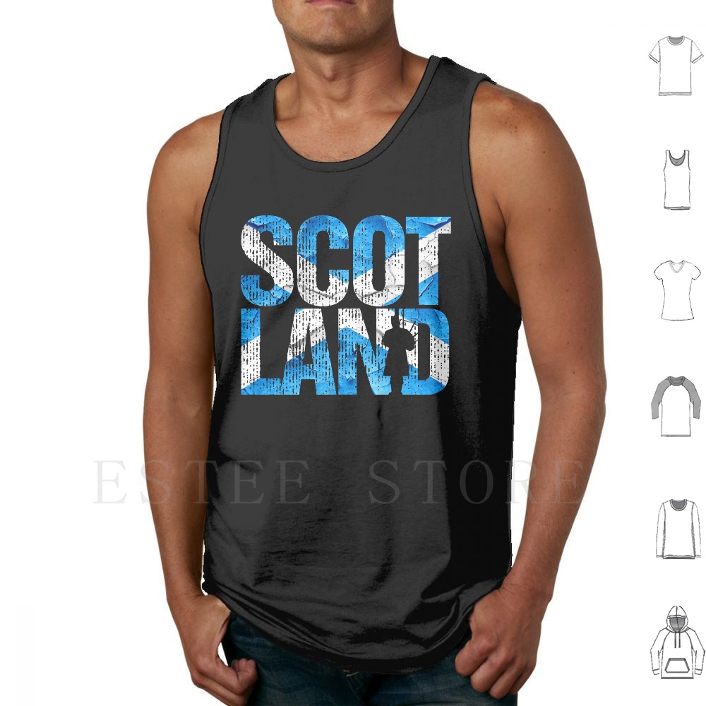 Musical Instrument Of Scotland - Scozia Pride Canotte Gilet Festival Kilt