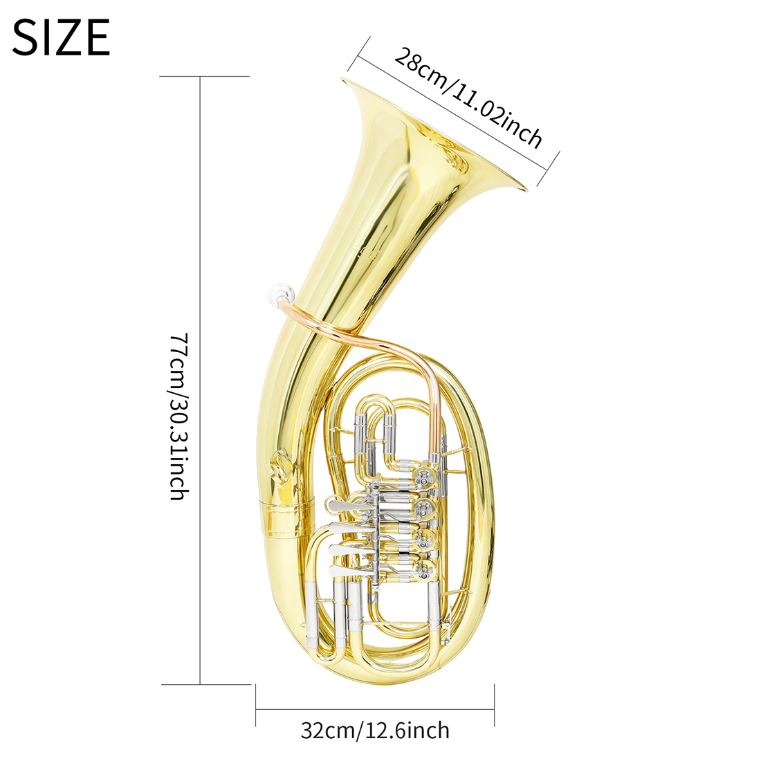 Euphonium SLADE a Quattro Chia - Musical Instrument Euphonium recensione e prezzo