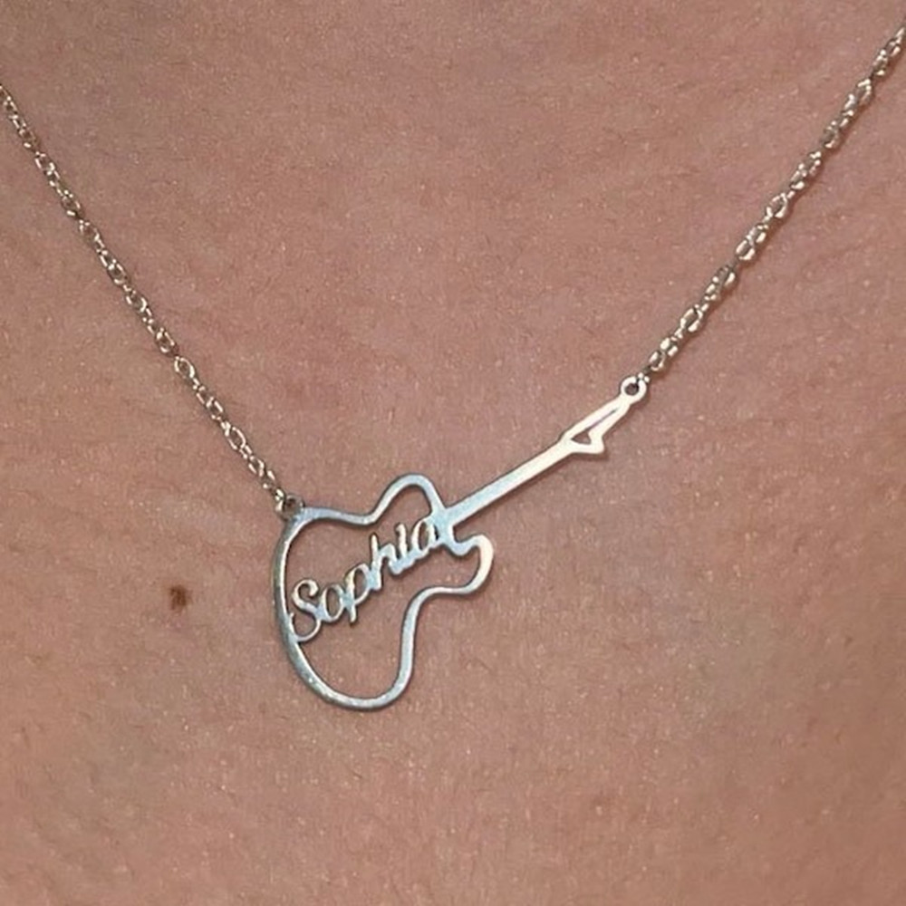 Collana con nome simbolo chita - Musical Instrument Name recensione e prezzo