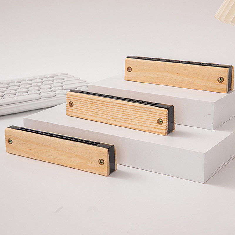 Nuova Armonica in Legno Bianca - Musical Instrument Diy For Kids recensione e prezzo