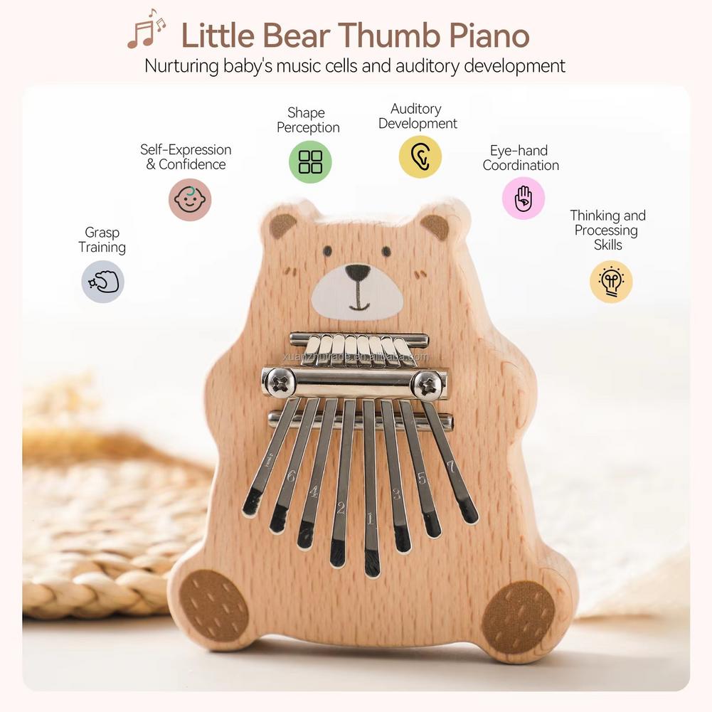 Mini Kalimba a 8 Tasti, Pianof - A Musical Instrument With Keys recensione e prezzo