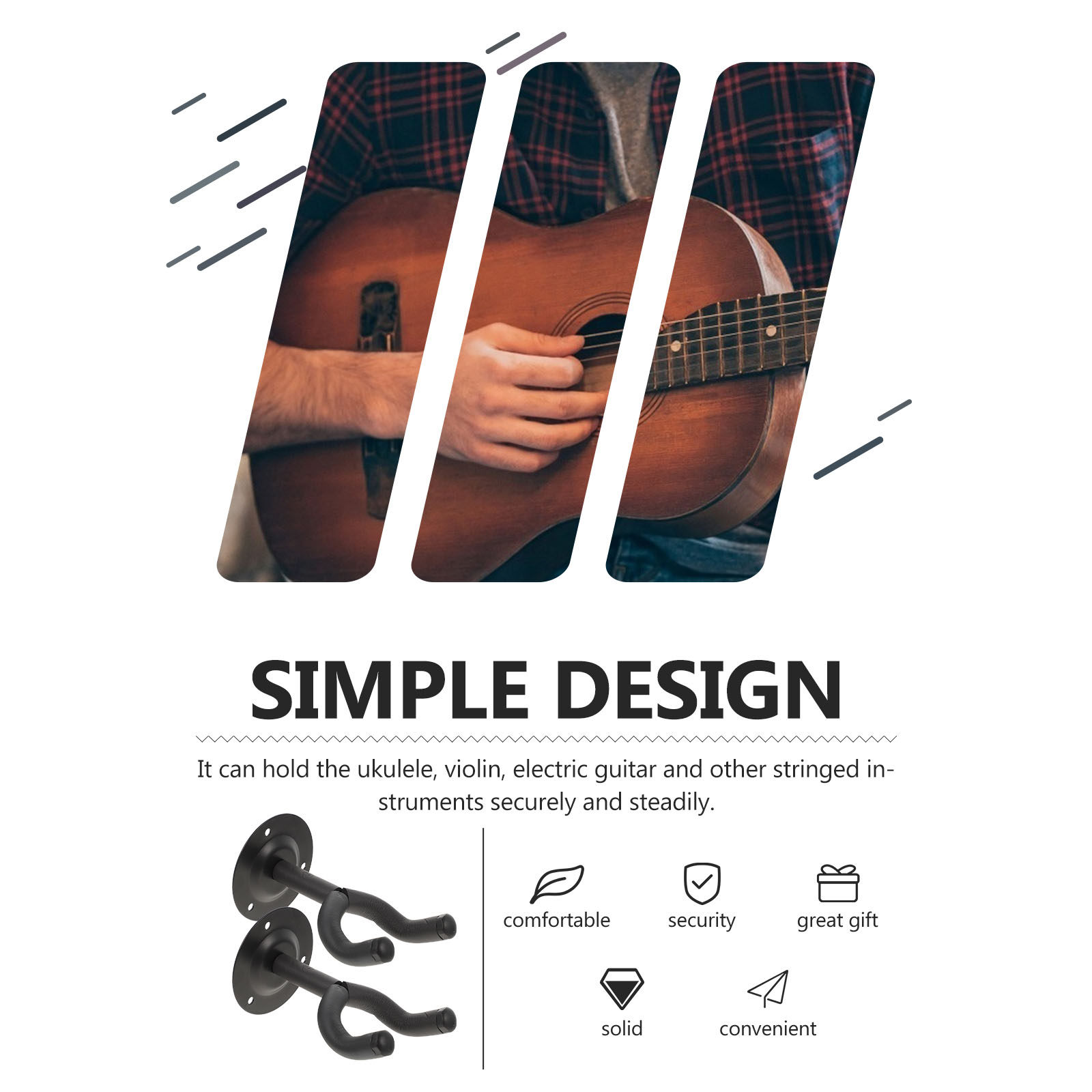 2 Set di Supporti da Parete pe - Musical Instrument Shop recensione e prezzo