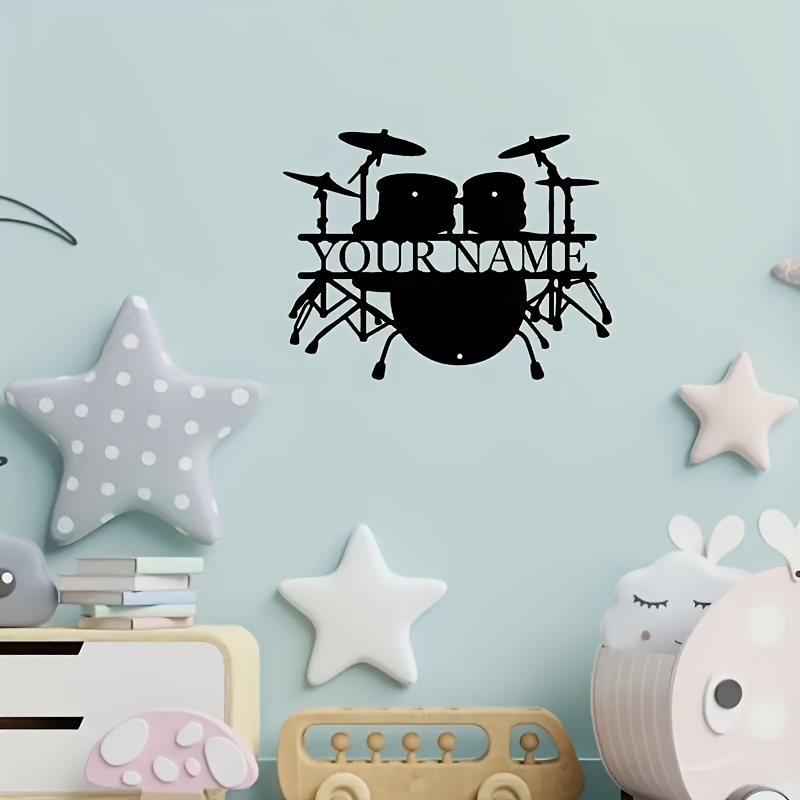 Insegna da Parete in Metallo P - Musical Instrument Name recensione e prezzo