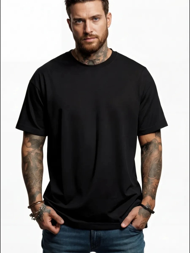 T-shirt da uomo con motivo - D - Musical Instrument Shop recensione e prezzo