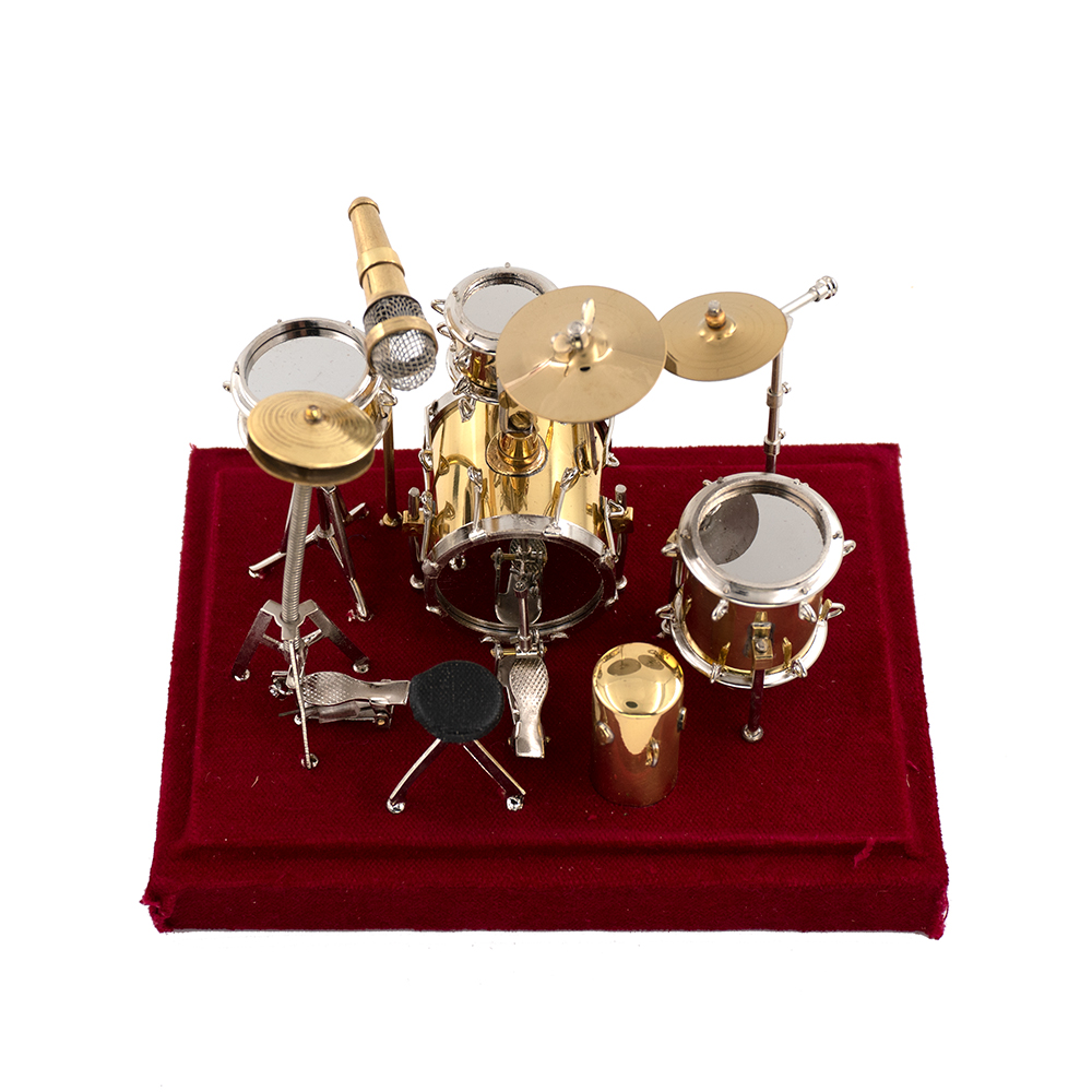 Miniatura Jazz Drum Kit modell - Musical Instrument Jazz recensione e prezzo