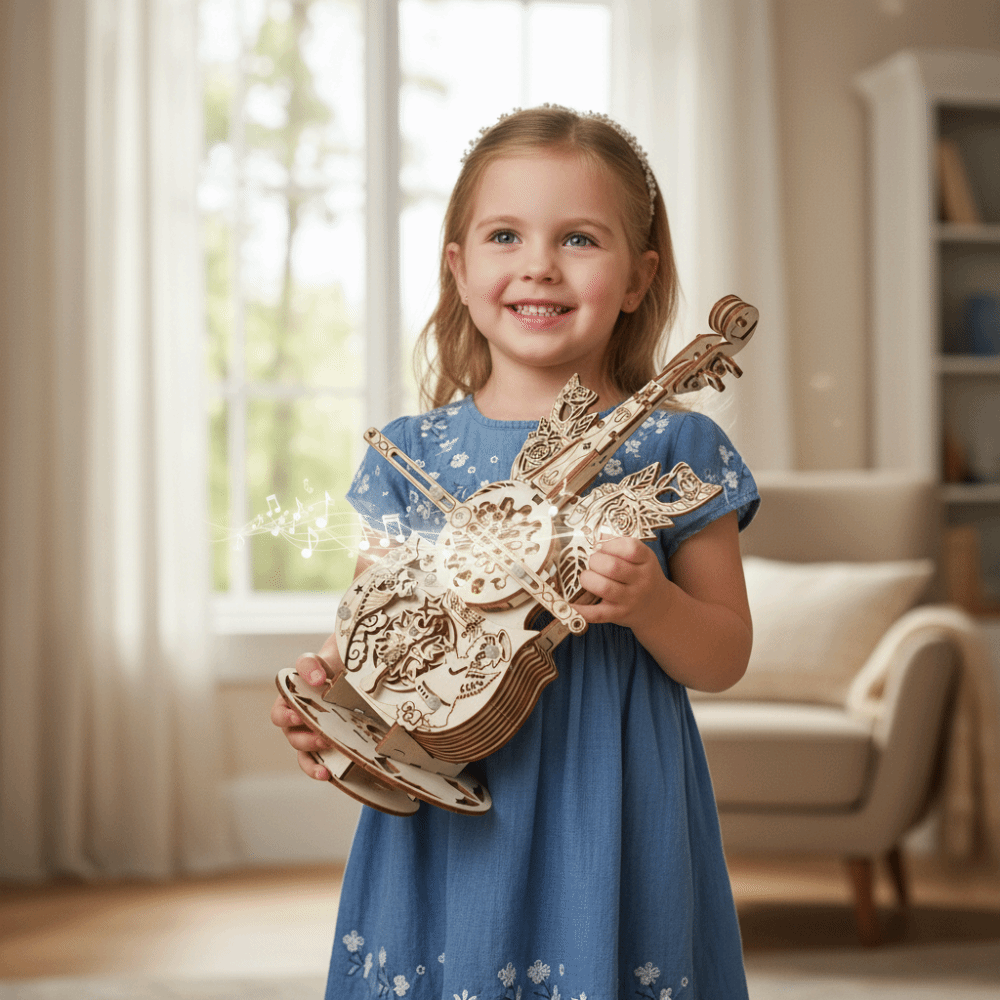 Puzzle 3D in Legno per Bambini - Musical Instrument Diy For Kids recensione e prezzo
