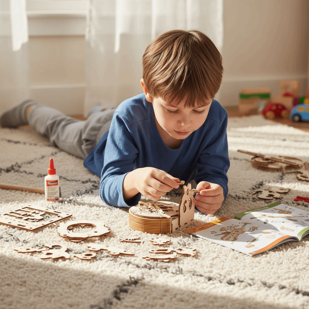 Puzzle 3D in Legno per Bambini - Musical Instrument Diy For Kids recensione e prezzo