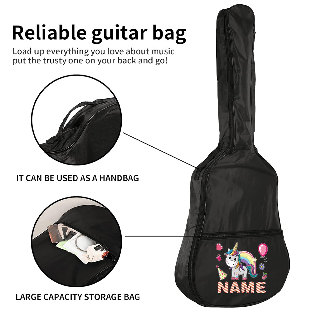 Borsa per chitarra con nome pe - Musical Instrument Name recensione e prezzo