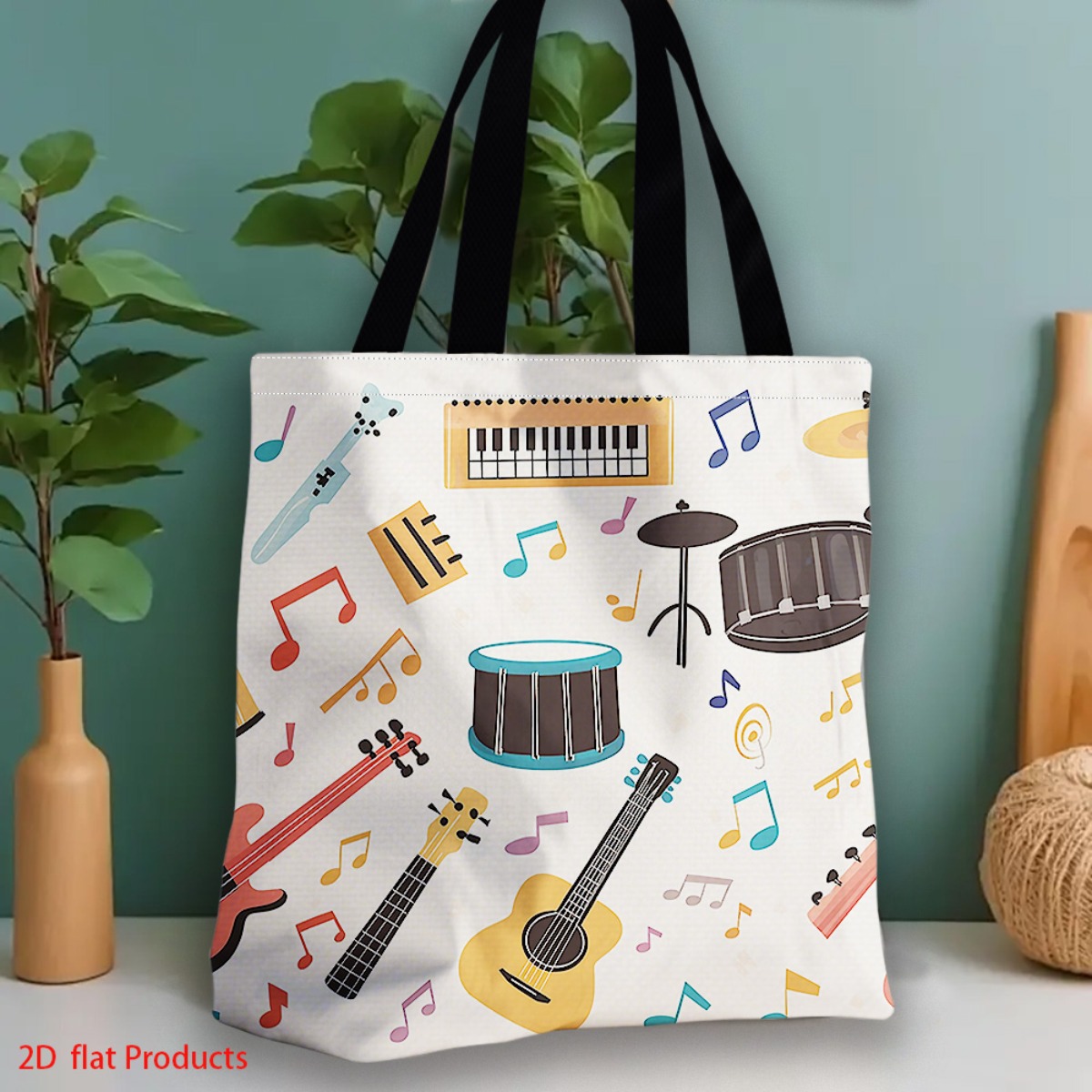 Borsa per la spesa con un desi - Musical Instrument Shop recensione e prezzo