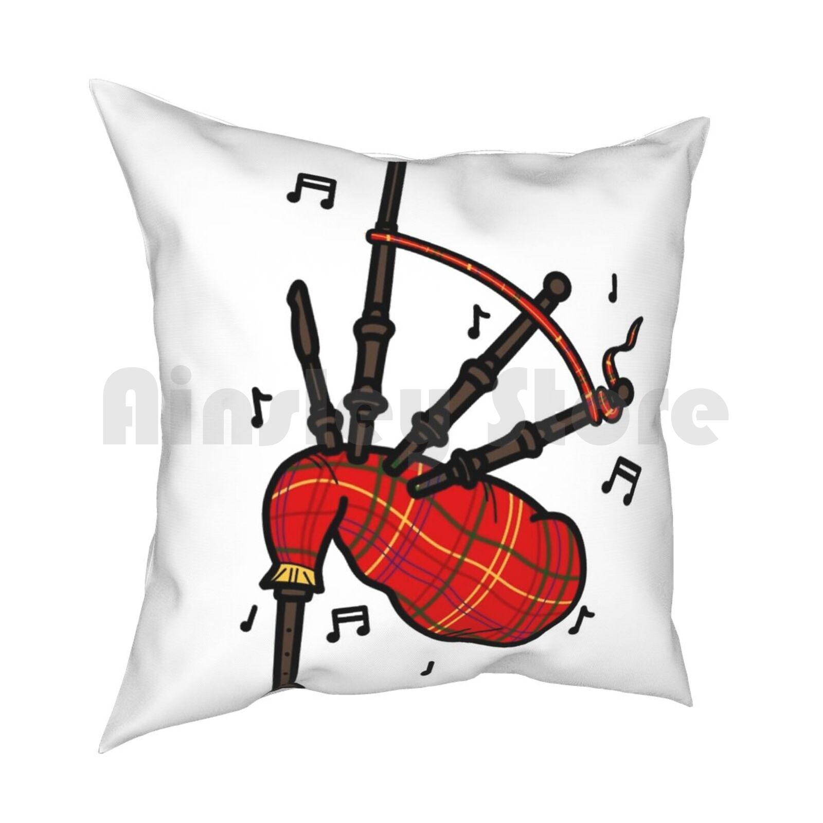 Bagpipes Federa per cuscino St - Musical Instrument Of Scotland recensione e prezzo