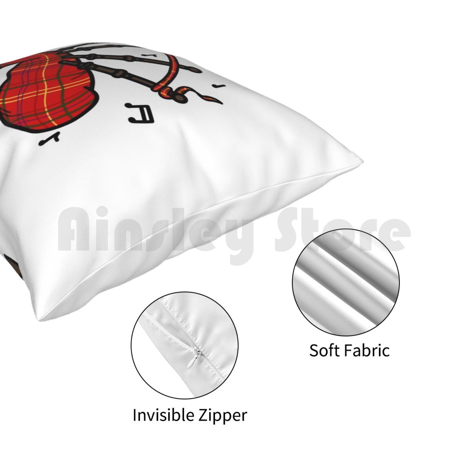 Bagpipes Federa per cuscino St - Musical Instrument Of Scotland recensione e prezzo
