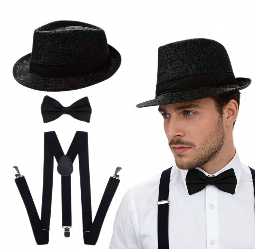 Set Costume da Gangster Anni ' - Musical Instrument Jazz recensione e prezzo