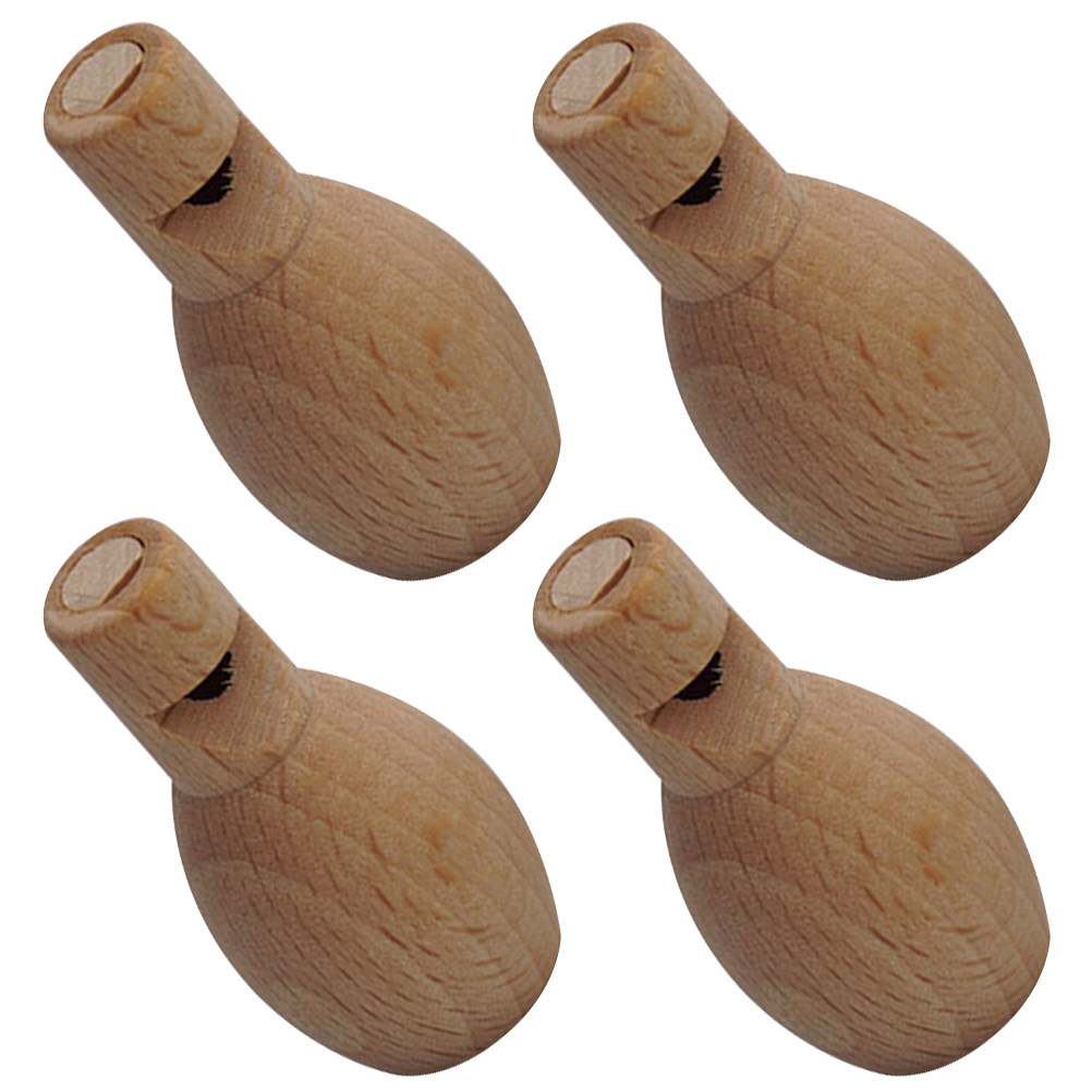 4 pezzi di fischietti in legno - Musical Instrument Diy For Kids recensione e prezzo