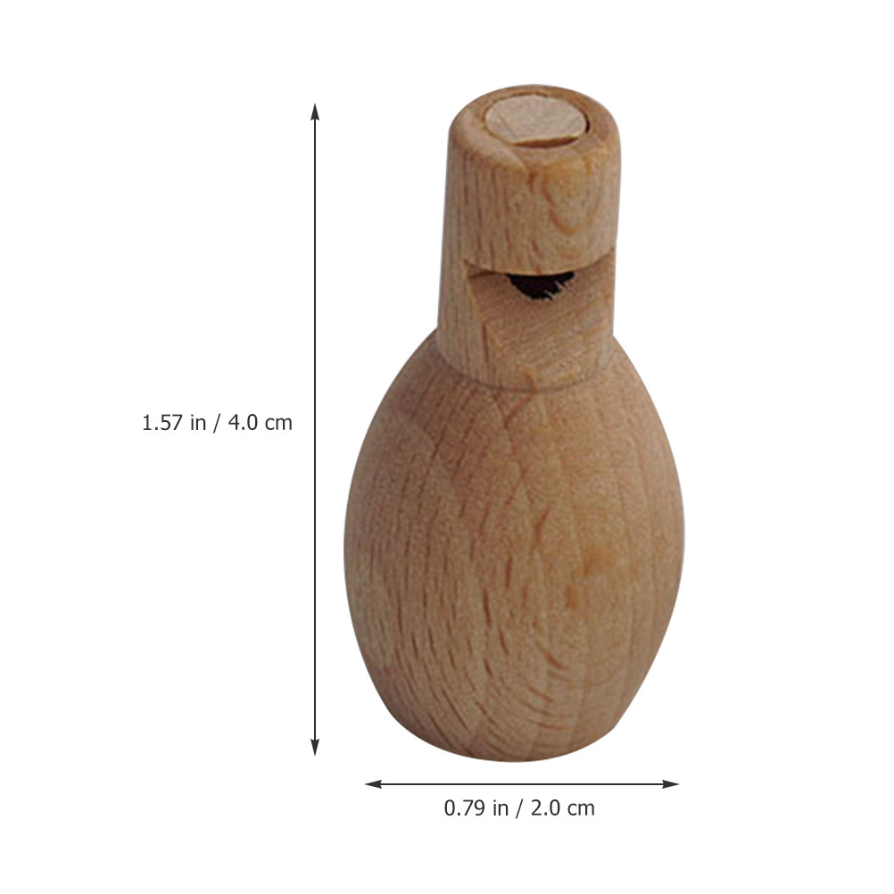 4 pezzi di fischietti in legno - Musical Instrument Diy For Kids recensione e prezzo